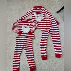 Sibling Gender Neutral 100% Cotton Matching Christmas/Holiday Pjs (3T & 5T)